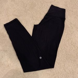 Lululemon loose fit high rise leggings RARE